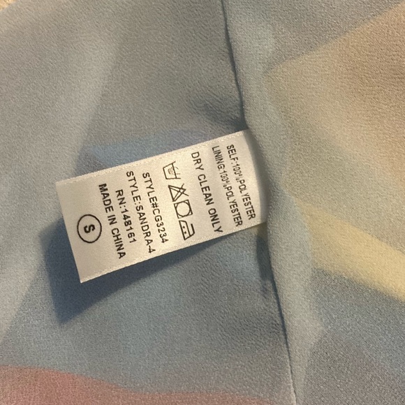 Buddy Love Sandra Swing Rainbow Striped Mini Dress NEW - Picture 7 of 7